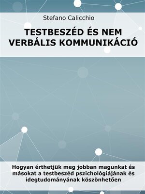 cover image of Testbeszéd és nem verbális kommunikáció